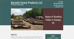 Desktop Screenshot of barnettforestproductsny.com